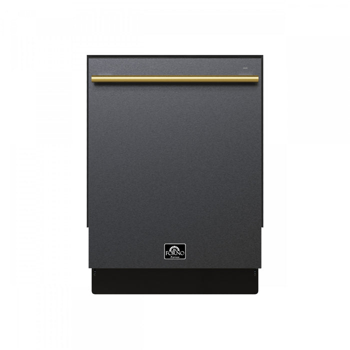 Lave-vaisselle encastrable Romano de 24 po, noir, commandes sur le dessus, 52 dBA – FDWBI8035-24BLK