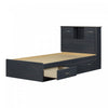 Ulysses Ensemble Lit Matelot Et Tete De Lit Bibliotheque Myrtille, De Meubles South Shore