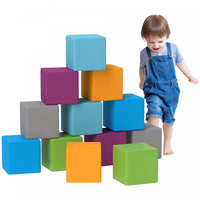 Soozier Blocs De Mousse 12 Pcs, Equipement De Jeu Doux Pour Enfants, Jouets D'escalade Pour Tout-pet