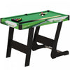 Soozier Table De Billard Pliante 41\" Avec Queues, Balles, Craie, Triangle