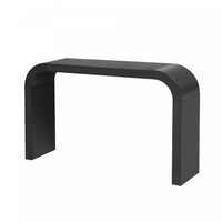 Olivia Table Console Moderne Minimaliste au Design Elegant, Noir