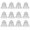 Outsunny Lot De 12 Cloches Pour Proteger Les Plantes Contre Les Animaux