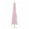 HOMCOM Arbre de Noel artificiel de 7pi, avec 490 branches realistes, rose