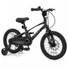 Velo Costway 16\" Pour Enfants Avec Guidon Reglable Et Freins A Double Disque Noir