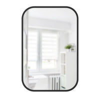 Miroir rectangulaire Hub de Umbra de 24 po x 36 po - noir