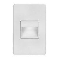 Lampe d’escalier et murale Bella de Dainolite avec fini blanc et ampoule à DEL de 3,3 W