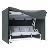 Outsunny Housse pour Balancelle de Jardin 3 Places, Impermeable 420D