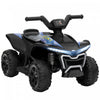Qaba Vtt Pour Enfants, Vehicule Electrique Alimente Par Batterie 6 V Avec Vitesse Maximale De 1,6 Mph, Phares, Musique, Interrupteur Marche Avant/arriere, Jouet A 4 Roues Pour 18 A 36 Mois, Noir