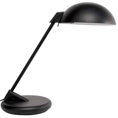 Lampe de bureau de Dainolite avec fini noir mat
