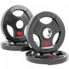 Soozier Ensemble de 4 plaques de poids de 11 lb, Set pour barre de2\"