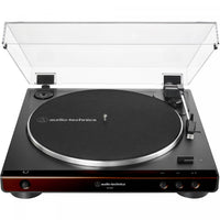 Tourne-disque stéréo Audio-Technica Consumer AT-LP60X noir et brun