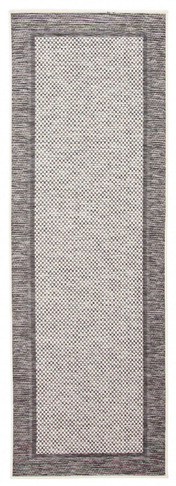 Carpette Brooks grise - 2 pi 8 po x 8 pi 2 po