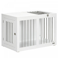Pawhut Meuble De Niche Pour Chien, 31.5