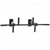 Soozier Barre De Traction Murale Station De Musculation Montee Au Plafond Gym A Domicile Noir