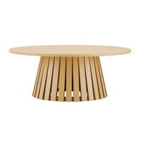 Table basse Layla style scandinave moderne en chene clair