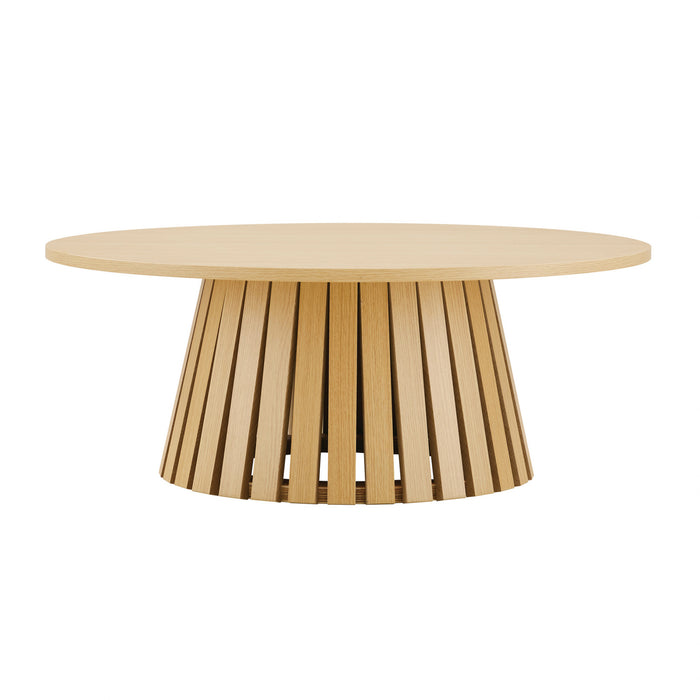 Table basse Layla style scandinave moderne en chene clair