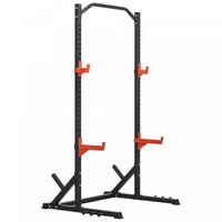 Soozier Support De Squat Reglable Avec Barre De Traction Et Support De Plaque De Poids, Support D'ha