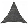 Outsunny Toile D'ombrage Triangulaire Avec Lumieres Led 90% Anti-uv
