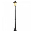 Outsunny Lampe Solaire De 77\", Lampadaire D'exterieur En Aluminium Etanche