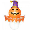 Outsunny Gonflable Halloween Autocollant De Fenetre Fantome 3,4 Pi, Orange