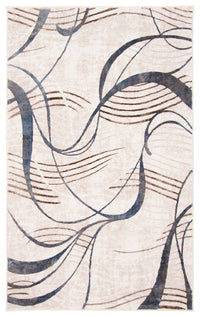 Carpette Leah ivoire - 5 pi 0 po x 8 pi 0 po