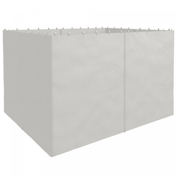 Outsunny Rideaux De Remplacement Pour Tonnelle, 4 Panneaux 10' X 12'
