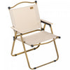 Outsunny Chaise De Camping Pliante, Fauteuil Portable, Kaki