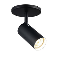 Projecteur Stanly de Dainolite avec fini noir mat et 1 ampoule