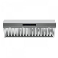 Hotte murale Palazzo de 48 po en acier inoxydable, filtres a chicanes robustes-FRHWM5030-36