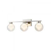  Luminaire De Salle De Bain A 3 lampes Colton, Chrome
