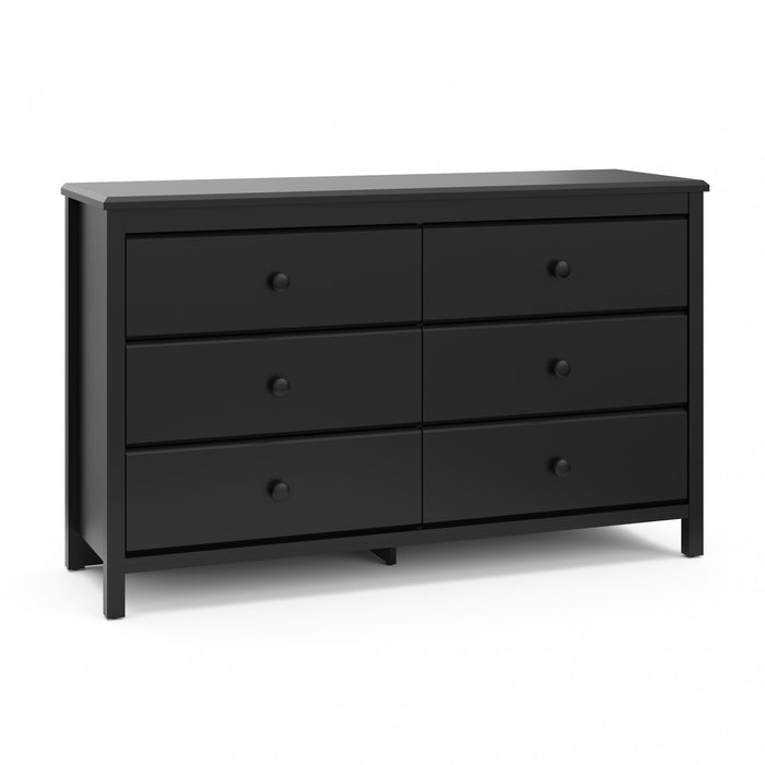 Storkcraft Alpine 6 Commode a tiroirs - Noir