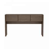 Console moderne Linda en noyer brun