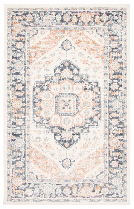 Carpette Heriza ivoire - 8 pi 0 po x 10 pi 0 po  