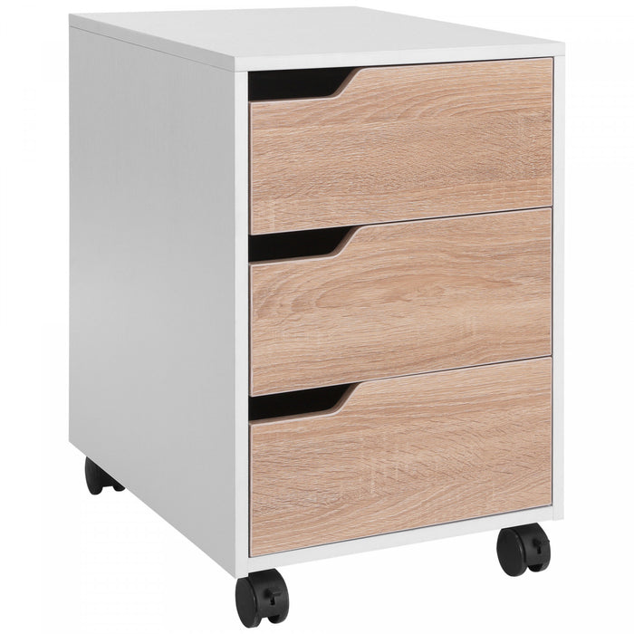 Homcom Classeur 3 Tiroirs