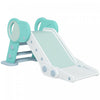 Qaba Toboggan D'interieur Pliable Pour Enfants Pour Garcons Et Filles De 1,5 A 3 Ans, Vert
