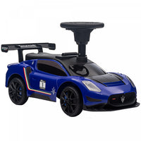 Qaba Voiture Coulissante Pour Bebe Sous Licence Maserati Gt2 Avec Rangement Sous Le Siege, Musique,