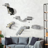 5 Etageres Murales Pour Chat Avec Griffoir Echelle Perchoirs