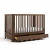 Storkcraft Casablanca Lit de bebe convertible 5-en-1 de luxe avec tiroir - Noisette