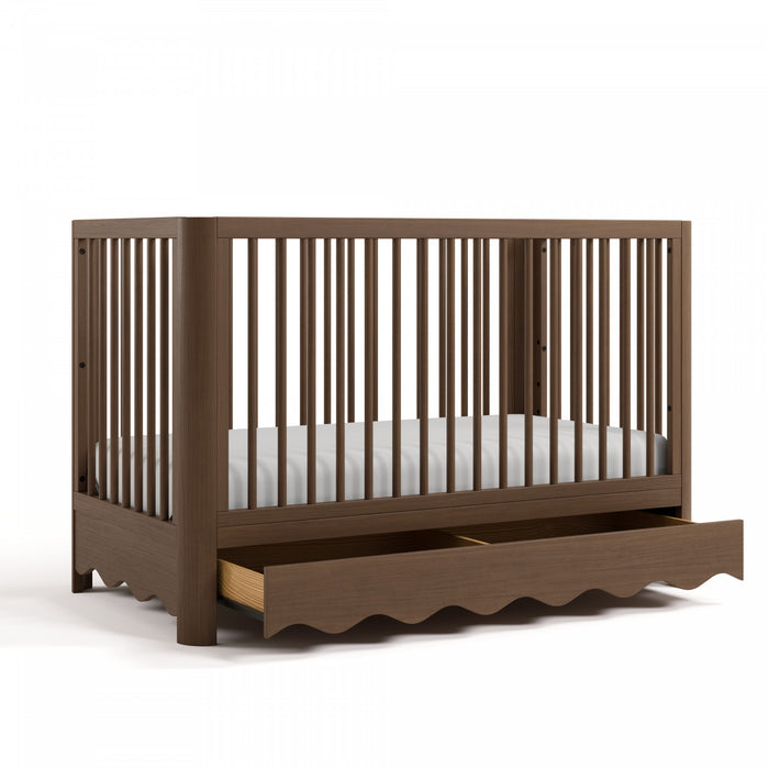Storkcraft Casablanca Lit de bebe convertible 5-en-1 de luxe avec tiroir - Noisette