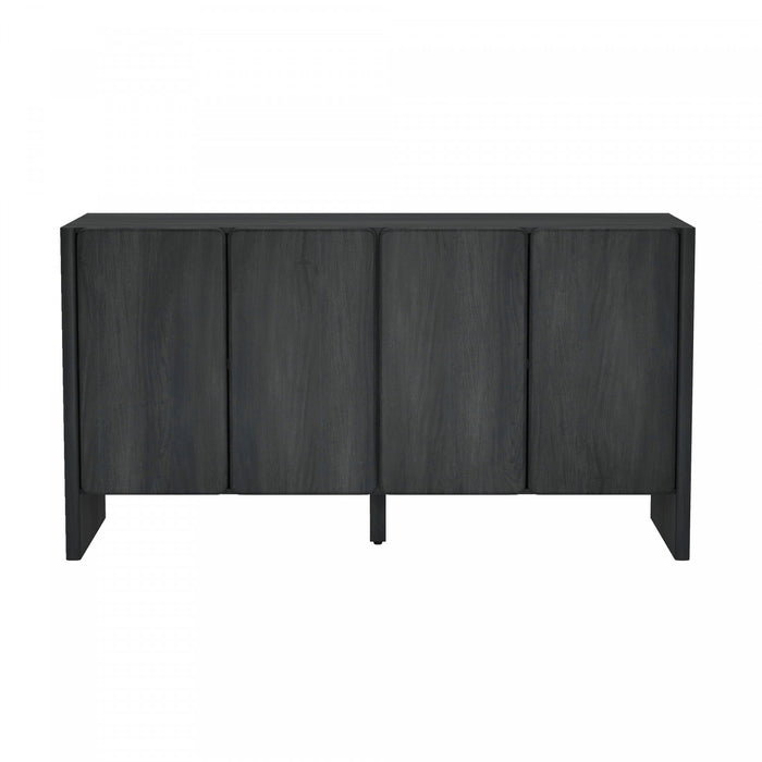 Buffet moderne Linda 60\" en gris charbon