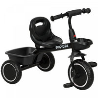 Qaba Tricycle Pour Tout-petits, Filles Et Garcons De 2 A 5 Ans, Velo Pour Enfant Avec Siege Reglable