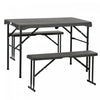 Ensemble De Table De Pique-nique Outsunny Pour 6 Personnes, Gris Fonce