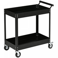 Durhand Chariot A Outils Roulant A 2 Niveaux Chariot De Service
