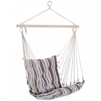Outsunny Chaise Balancoire En Corde Tissee Pour Siege De Hamac Suspendu Portable Lit De Couchage Pou