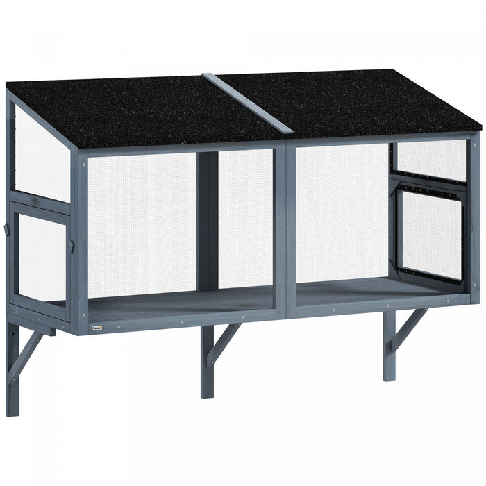 PawHut Catio pour chats d'exterieur pour fenetre