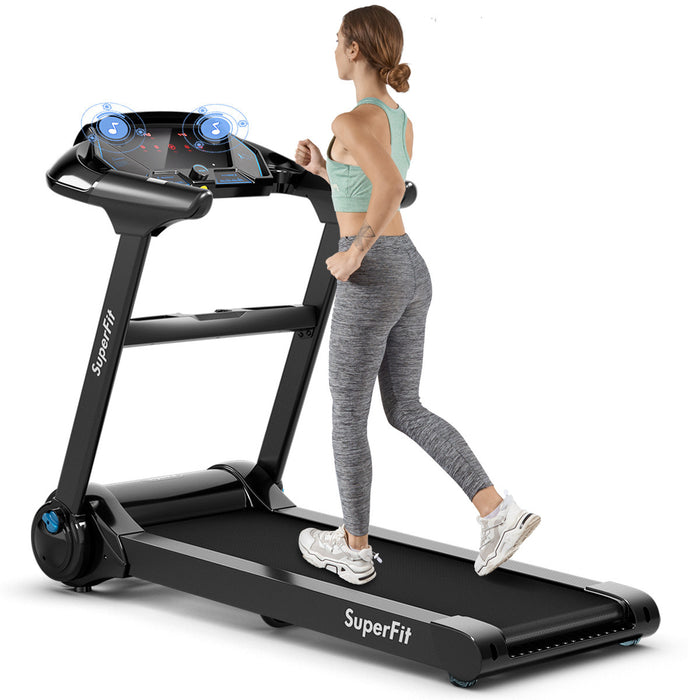 Tapis De Course Pliable Superfit – Moteur 2,25 Cv – Ecran Tactile Led