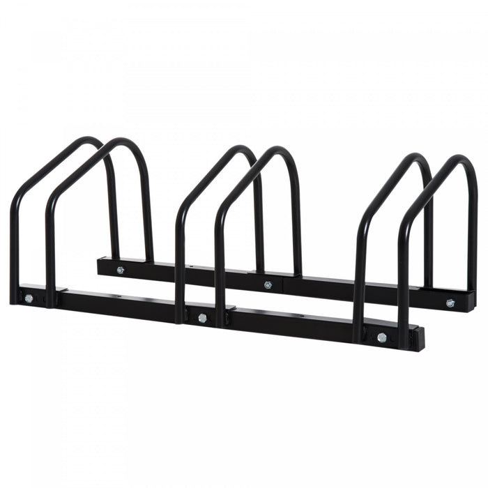 Soozier Support De Rangement Pour 3 Velos, Noir