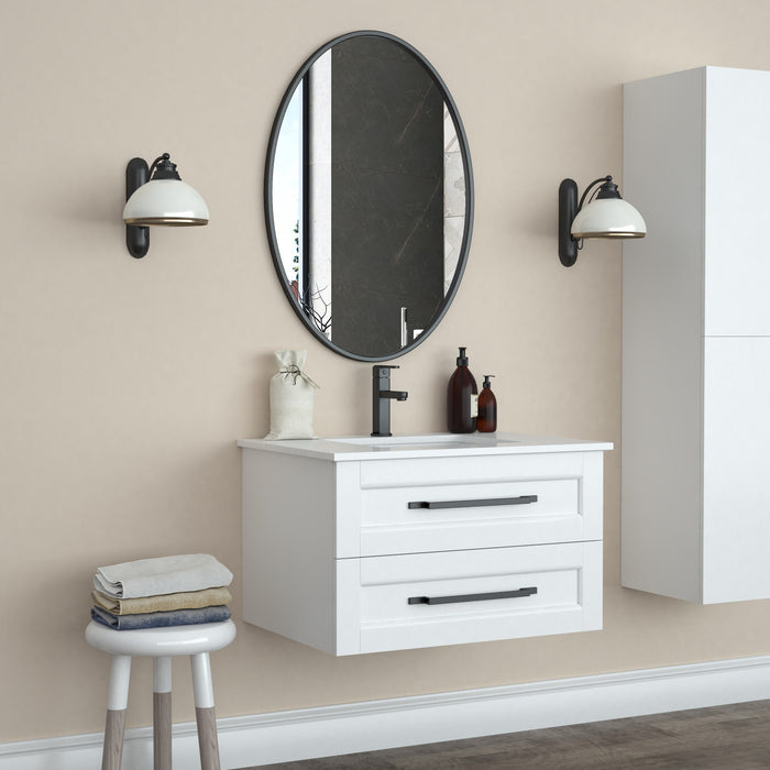 Miroir Randy de 34 po noir