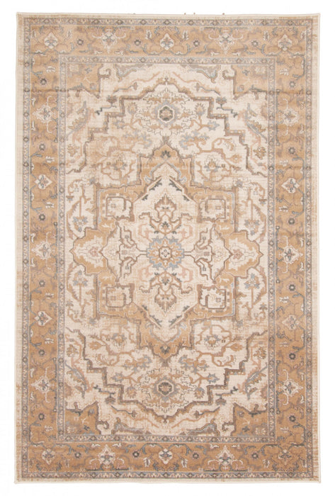 Carpette Stassie ivoire - 5 pi 0 po x 8 pi 0 po   