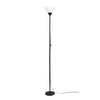 Klara Lampadaire torchiere a 1 lumiere, Onyx, 70 po H